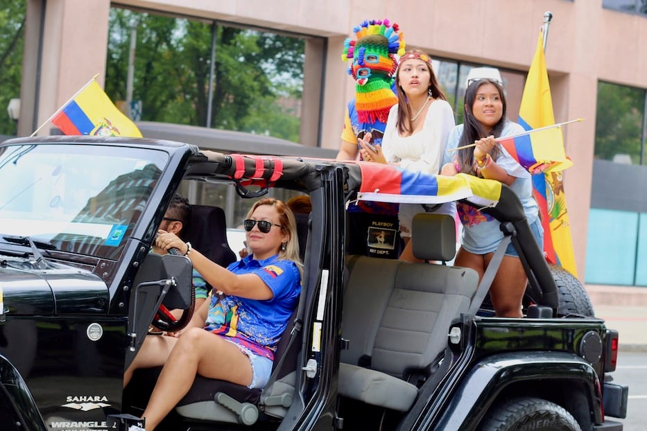 "It's About Us" Ecuadorian Parade Returns To New Haven